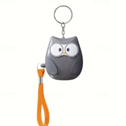 1pc Personal Safety Alarm For Women 130dB Self Defense KeychainWith LED Strobe Light Personal Emergency Security Safe Devices KeyChain Alarms For Elderly