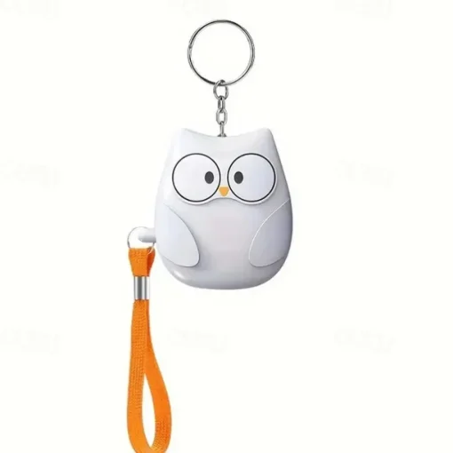 1pc Personal Safety Alarm For Women 130dB Self Defense KeychainWith LED Strobe Light Personal Emergency Security Safe Devices KeyChain Alarms For Elderly