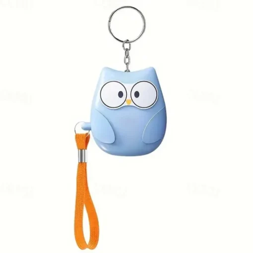 1pc Personal Safety Alarm For Women 130dB Self Defense KeychainWith LED Strobe Light Personal Emergency Security Safe Devices KeyChain Alarms For Elderly