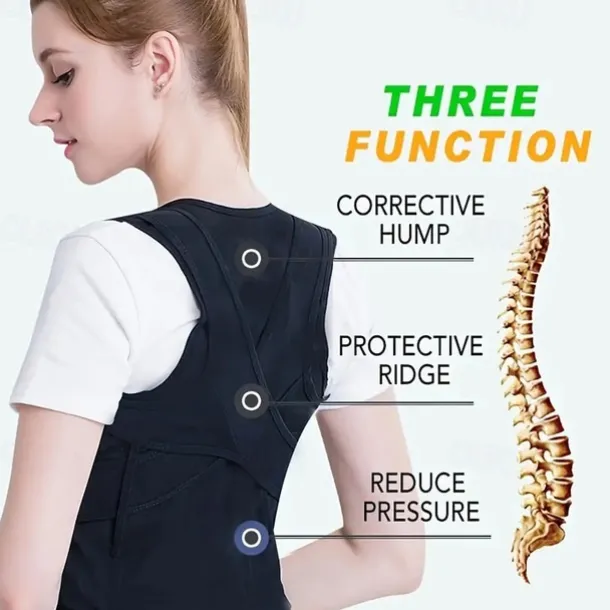 1pc Posture Corrector Corset Back Support Belt Orthopedic Back Belt Lumbar Corset Posture Brace