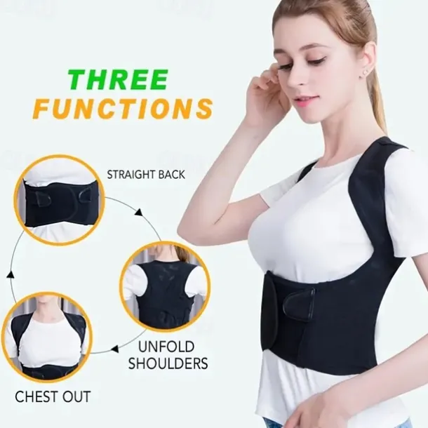 1pc Posture Corrector Corset Back Support Belt Orthopedic Back Belt Lumbar Corset Posture Brace