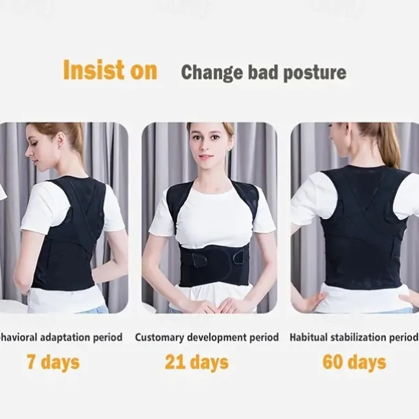 1pc Posture Corrector Corset Back Support Belt Orthopedic Back Belt Lumbar Corset Posture Brace