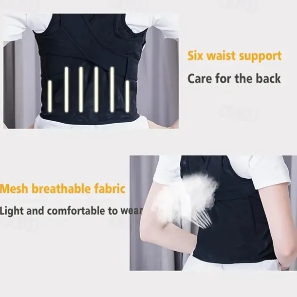 1pc Posture Corrector Corset Back Support Belt Orthopedic Back Belt Lumbar Corset Posture Brace