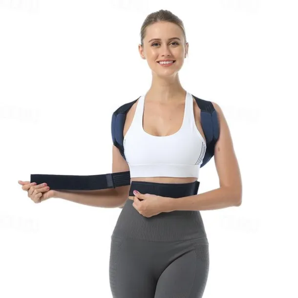 1PC Posture Corrector for Women and Men Adjustable Upper Back Brace for Posture Hunchback Support and Providing Pain Relief from Neck Shoulder and Upper Back