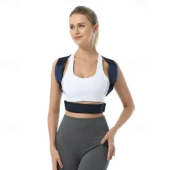 1PC Posture Corrector for Women and Men Adjustable Upper Back Brace for Posture Hunchback Support and Providing Pain Relief from Neck Shoulder and Upper Back