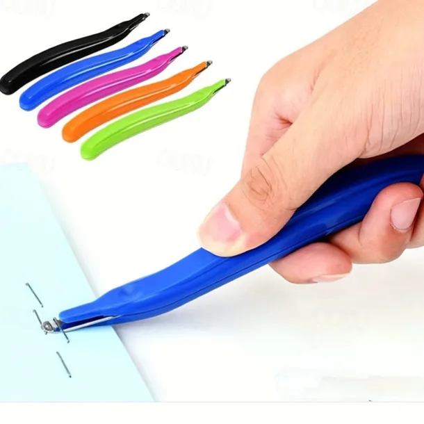 1pc Professional Magnetic Staple Remover Puller Staple Puller Tool Staples Remover Staple Removal Tool For School Supply Office Supply Home