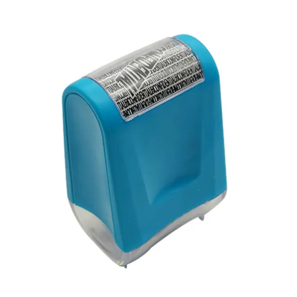 1pc Roller Identity Theft Protection Stamp For ID Privacy Confidential Data Guard Rolling Stamps Reusable isfang