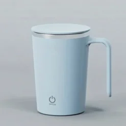 1pc Self Stirring Mug Electric Mixing Cup Magnetic Stirring Cup Rechargeable Auto Magnetic Mug Self Stirring Coffee Mug Rotating Home Office Travel Stirring Cup Suitable For Coffee Milk Cocoa