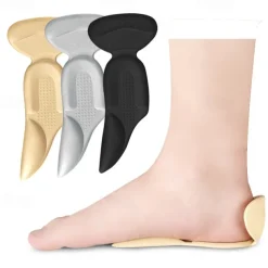 1PC Shoe InsolesHeel InsolesSponge Shoes Pads with Heel Grips InsertsHeel CushionsHigh Heel Inserts Great for Loose Shoes Metatarsal or Arch PainFeet Sore ReliefWomen