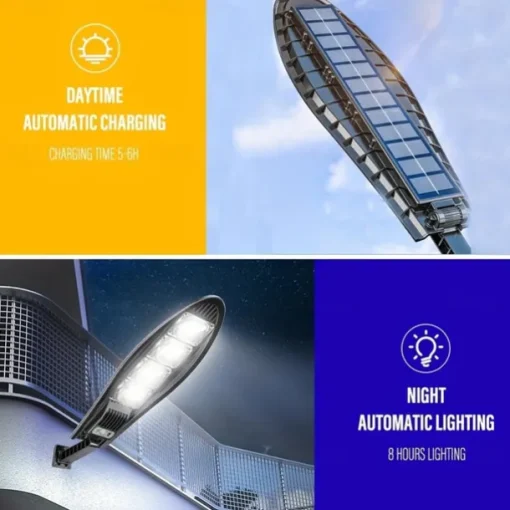 1pc Solar Wall Light 42/84/126/168LED Solar Street Light, Outdoor Waterproof LED for Garden and Wall with Adjustable Angle
