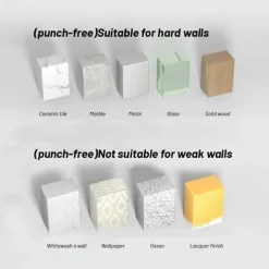 1pc Towel Rack For Bathroom, Folding Multi-layer Towel Bar, Wall Mounted Towel Holder, Bathroom Towel Hanger With Hook, Bathroom Storage And Organization, Bathroom Accessories