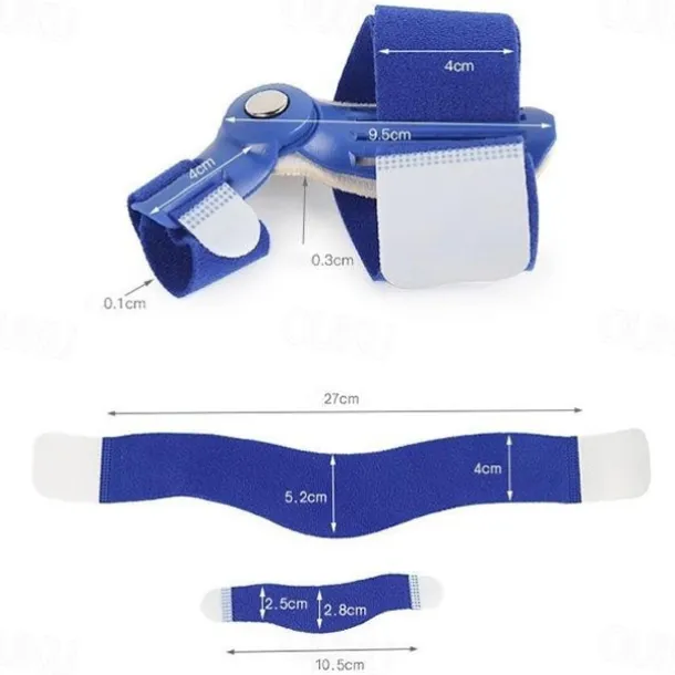 1pc Unisex Big Toe Straightener, Adjustable Toe Separator, Foot Corrector