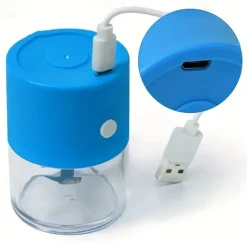 1pc USB Rechargeable Electric Tobacco Grinder - Portable Waterproof & Efficient - Grinds Dried Herbs & Spices!