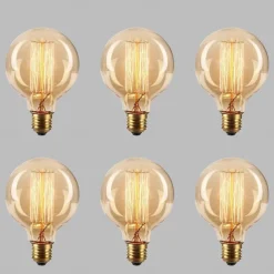 1pc 40W Vintage Edsion Bulb E26 / E27 G80 Warm White 2300k Incandescent Vintage Edison Light Bulb