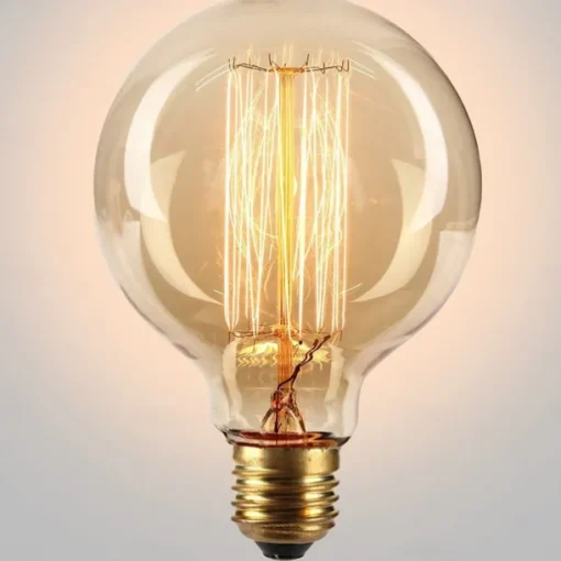 1pc 40W Vintage Edsion Bulb E26 / E27 G80 Warm White 2300k Incandescent Vintage Edison Light Bulb