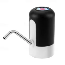1pc Water Bottle Pump, Electric Water Bottle Pump, USB Rechargeable Automatic Drinking Water Pump For Universal 3-5 Gallon Bottles, Portable Camping Water Dispenser