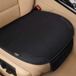 1pc Waterproof Anti-Slip Seat Cushion Cover for Front Car Seats, Easy Installation, Universal Fit