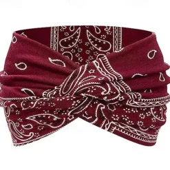 1PC Wide Headbands for Women, 7'' Extra Large Turban Headband Boho Hairband Hair Twisted Knot Accessories