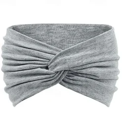 1PC Wide Headbands for Women, 7'' Extra Large Turban Headband Boho Hairband Hair Twisted Knot Accessories