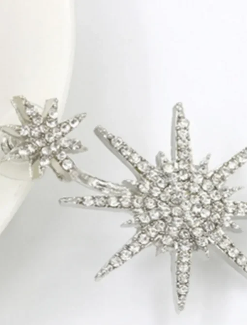 1PC Women's Earrings Chic & Modern Party Star Earring / Wedding / Gold / Silver / Fall / Winter
