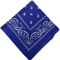 1pc Women's Headbands Bandana Hair Scarf For Street Gift Holiday Head Handmade Fabric Black Blue Dark Red