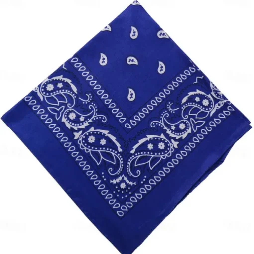 1pc Women's Headbands Bandana Hair Scarf For Street Gift Holiday Head Handmade Fabric Black Blue Dark Red