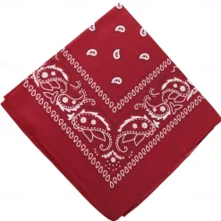 1pc Women's Headbands Bandana Hair Scarf For Street Gift Holiday Head Handmade Fabric Black Blue Dark Red