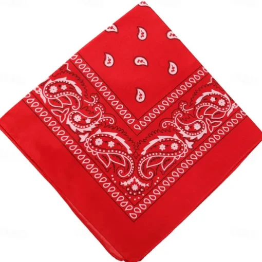 1pc Women's Headbands Bandana Hair Scarf For Street Gift Holiday Head Handmade Fabric Black Blue Dark Red