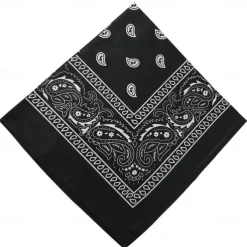 1pc Women's Headbands Bandana Hair Scarf For Street Gift Holiday Head Handmade Fabric Black Blue Dark Red
