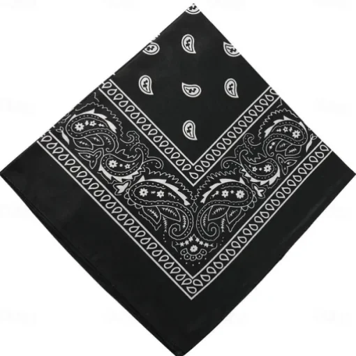 1pc Women's Headbands Bandana Hair Scarf For Street Gift Holiday Head Handmade Fabric Black Blue Dark Red