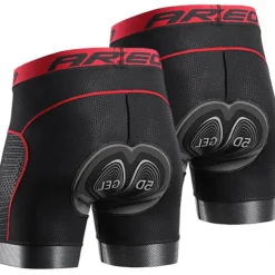 2PCS Men's Cycling Underwear Cycling Padded Shorts Bike Padded Shorts / Chamois Mountain Bike MTB Road Bike Cycling Sports Black Grey Quick Dry Moisture Wicking Clothing Apparel Bike Wear