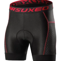 2PCS Men's Cycling Underwear Cycling Padded Shorts Bike Padded Shorts / Chamois Mountain Bike MTB Road Bike Cycling Sports Black Grey Quick Dry Moisture Wicking Clothing Apparel Bike Wear