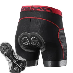 2PCS Men's Cycling Underwear Cycling Padded Shorts Bike Padded Shorts / Chamois Mountain Bike MTB Road Bike Cycling Sports Black Grey Quick Dry Moisture Wicking Clothing Apparel Bike Wear