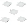5pcs 3 W 15 LED Beads Easy Install Recessed LED Recessed Lights LED Panel Lights Warm White Cold White 85-265 V Commercial Home / Office Children's Room / RoHS / CE Certified