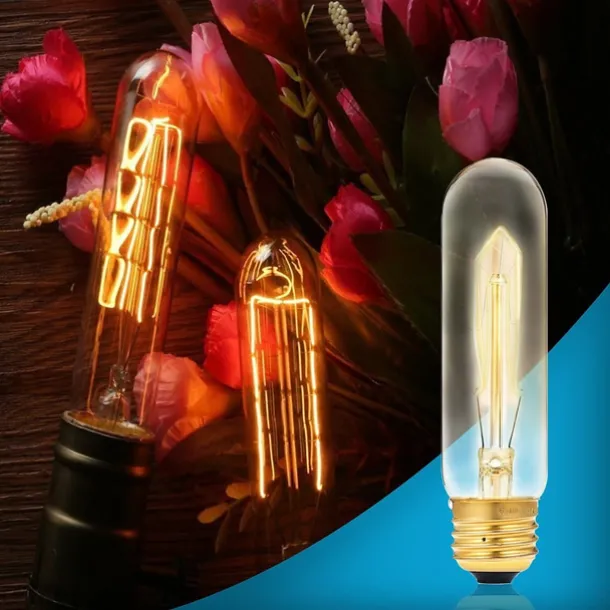4pcs 40 W E26 / E27 T10 Warm Yellow 2200 k Incandescent Vintage Edison Light Bulb 220-240 V