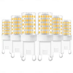 6pcs 10 W LED Bi-pin Lights 600-800 lm G9 T 86 LED Beads SMD 2835 Warm White Cold White Natural White 220-240 V