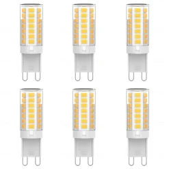 6pcs 3 W LED Candle Lights LED Corn Lights 400 lm G9 T 45 LED Beads SMD 2835 110-130 V 200-240 V