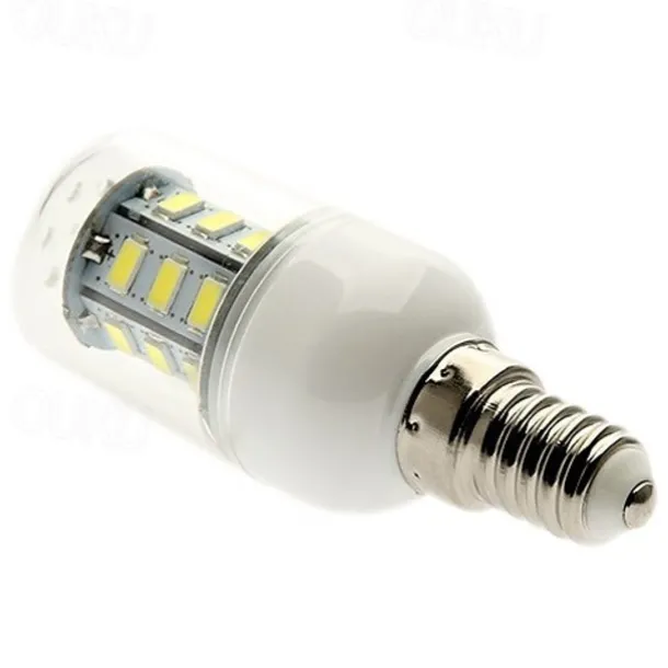 5pcs 3 W LED Corn Lights 450 lm E14 24 LED Beads SMD 5730 Natural White 220-240 V / 5 pcs / CE Certified