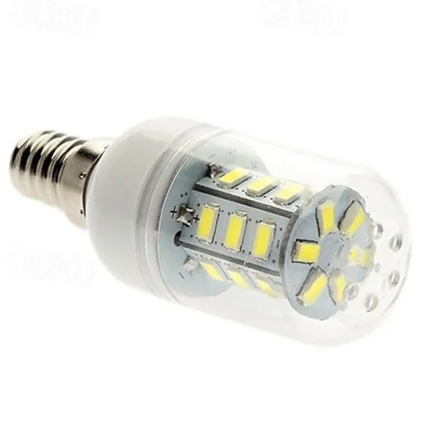 5pcs 3 W LED Corn Lights 450 lm E14 24 LED Beads SMD 5730 Natural White 220-240 V / 5 pcs / CE Certified