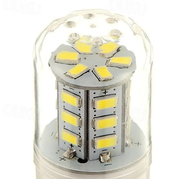 5pcs 3 W LED Corn Lights 450 lm E14 24 LED Beads SMD 5730 Natural White 220-240 V / 5 pcs / CE Certified