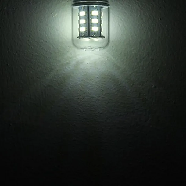 5pcs 3 W LED Corn Lights 450 lm E14 24 LED Beads SMD 5730 Natural White 220-240 V / 5 pcs / CE Certified