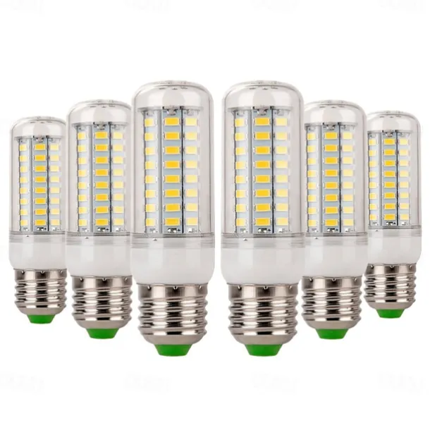 6pcs 7 W LED Corn Lights 600-700 lm E14 E26 / E27 72 LED Beads SMD 5730 Decorative Warm White Cold White 220-240 V / CE Certified