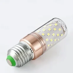 6pcs 12 W LED Corn Lights 800 lm E14 E26 / E27 T 60 LED Beads SMD 2835 Decorative Christmas Wedding Decoration Warm White Cold White 220-240 V / RoHS / CE Certified