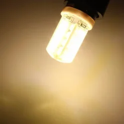 6pcs 5 W 48LED G4 3014SMD Silica Gel Corn Lights LED Bi-pin Lights LED Creative Party Decorative Crystal Chandelier Light source Energy-saving Light Bulbs Warm White White AC/DC12 V