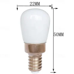 9pcs 2 W LED Globe Bulbs 100 lm E14 E12 T22 6 LED Beads SMD 2835 Warm White White 220-240 V