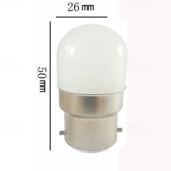 5pcs 2 W LED Globe Bulbs 150 lm B22 T 6 LED Beads SMD 2835 Warm White White Red 220 V