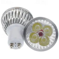5pcs 4 W LED Spotlight 350 lm E14 GU10 GU5.3 4 LED Beads High Power LED Decorative Warm White Cold White 85-265 V / 5 pcs / CE Certified