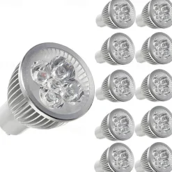 10pcs 5 W LED Spotlight 450 lm E14 GU10 GU5.3 5 LED Beads High Power LED Decorative Warm White Cold White 85-265 V / 10 pcs / RoHS / CE Certified