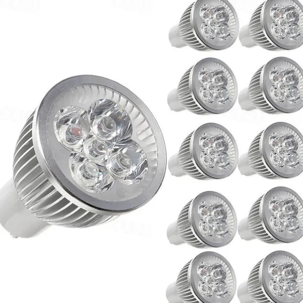 10pcs 5 W LED Spotlight 450 lm E14 GU10 GU5.3 5 LED Beads High Power LED Decorative Warm White Cold White 85-265 V / 10 pcs / RoHS / CE Certified