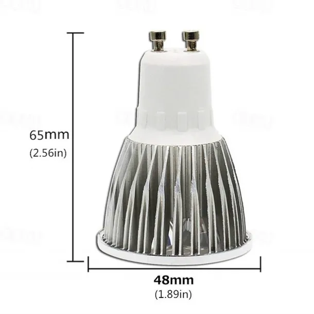 10pcs 5 W LED Spotlight 450 lm E14 GU10 GU5.3 5 LED Beads High Power LED Decorative Warm White Cold White 85-265 V / 10 pcs / RoHS / CE Certified